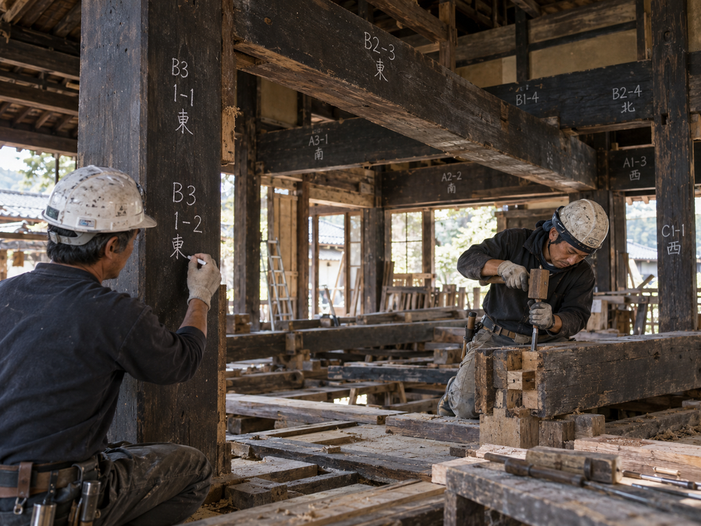 第4章 実家の梁や柱を新居へ｜古材を移築・再生する部分移築の設計と施工5ステップ