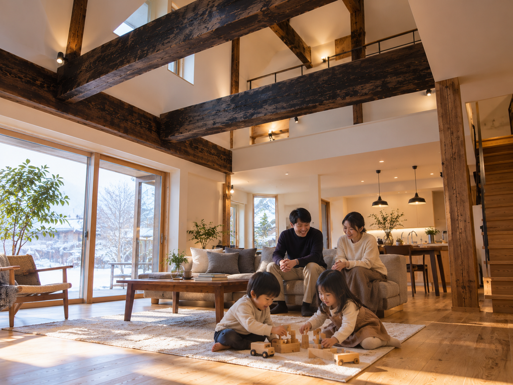 第8章 梁一本から始まる住まいの計画｜実家の古材を移築・再生するために