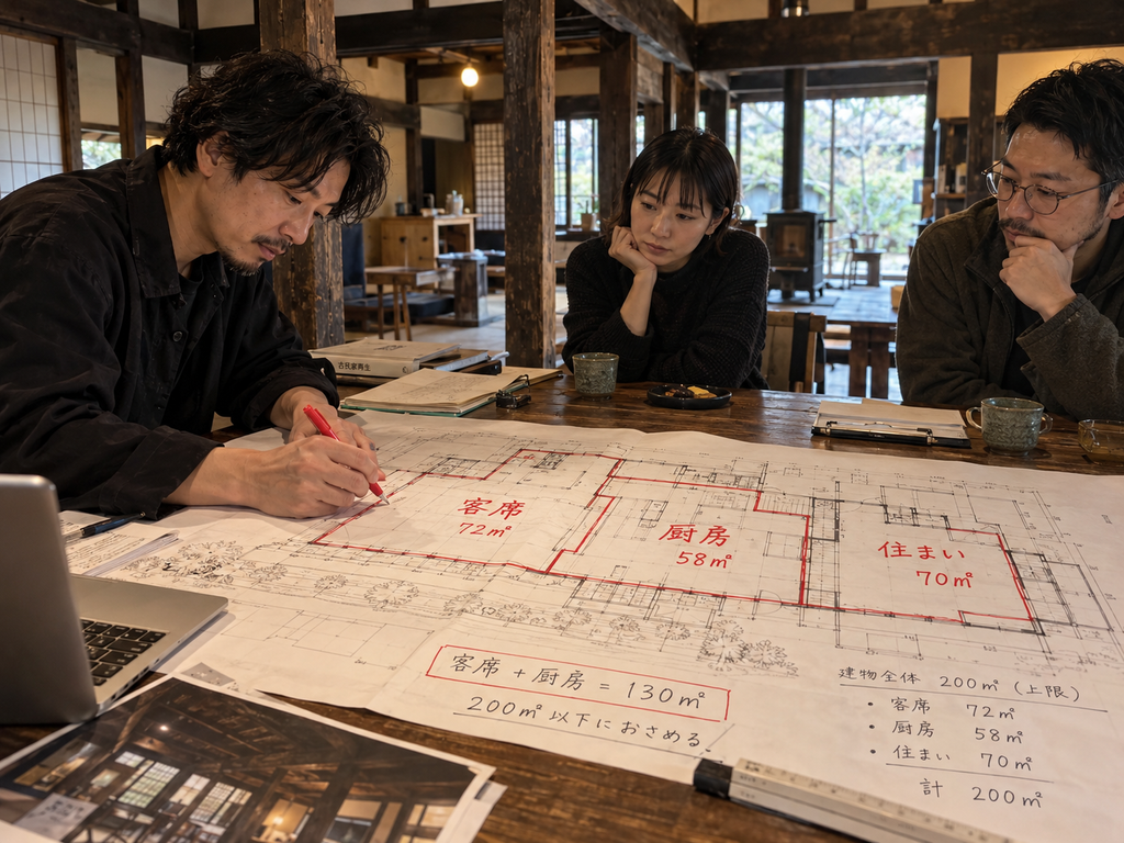 第1章 古民家を店舗に用途変更するとは？建築基準法で確認申請が必要になる3つの条件