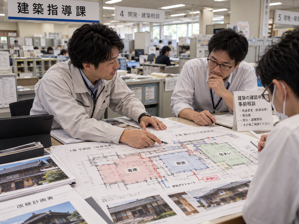 第6章 申請から施工までの流れ｜古民家の店舗用途変更を進める7ステップ